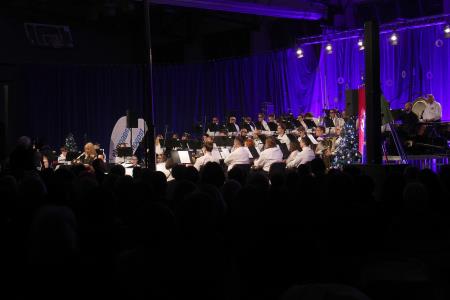 STOLETJE NAVDIHA 50. božično novoletni koncert Godbe Cerknica 12 Foto Ljubo Vukelič